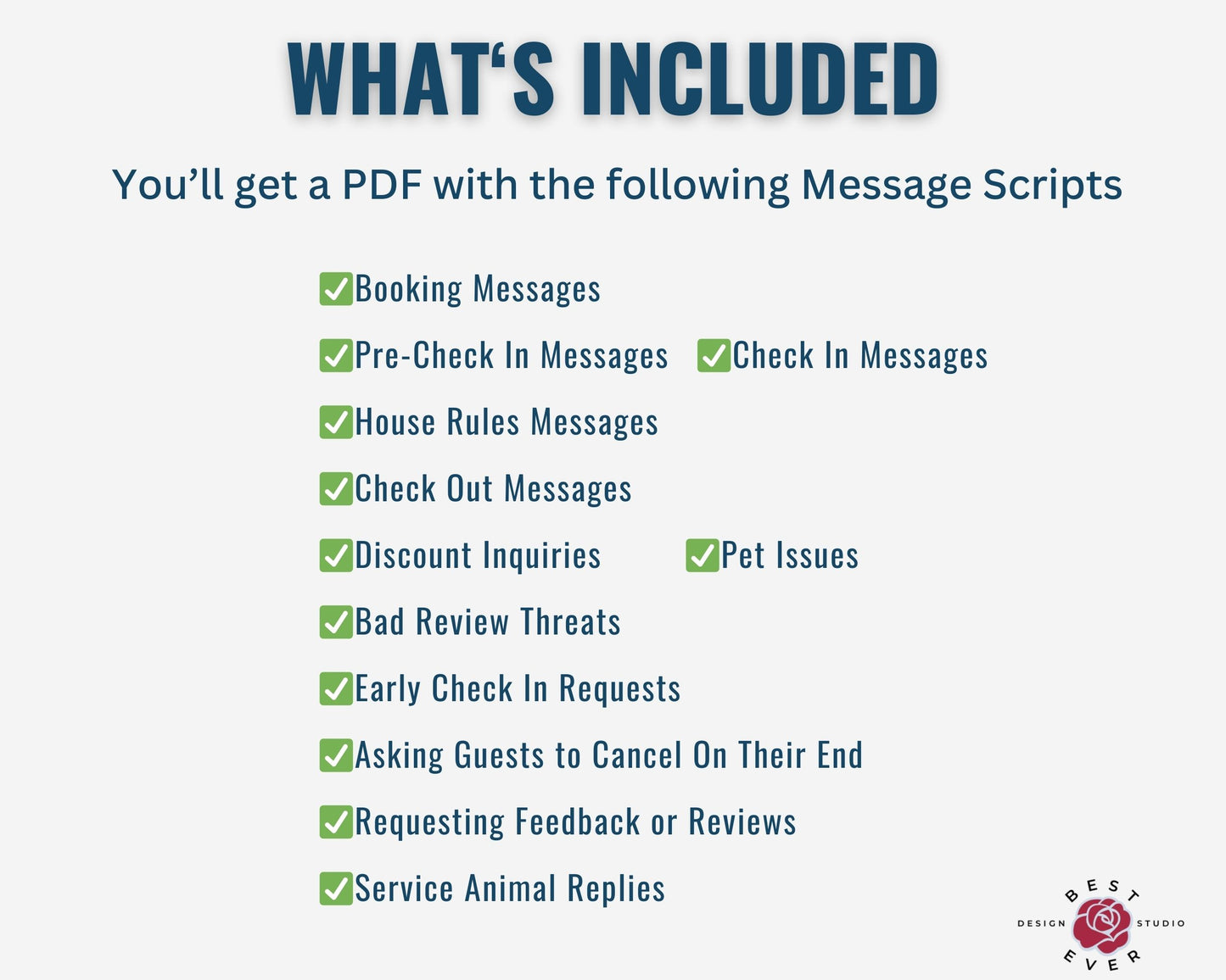Airbnb Message Scripts