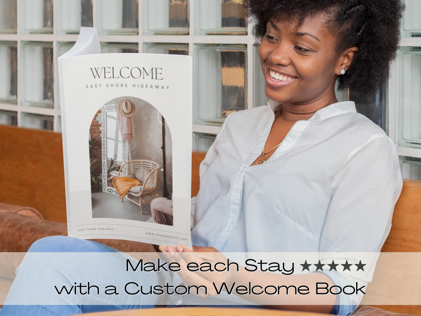 Luxe Airbnb Welcome Book Template