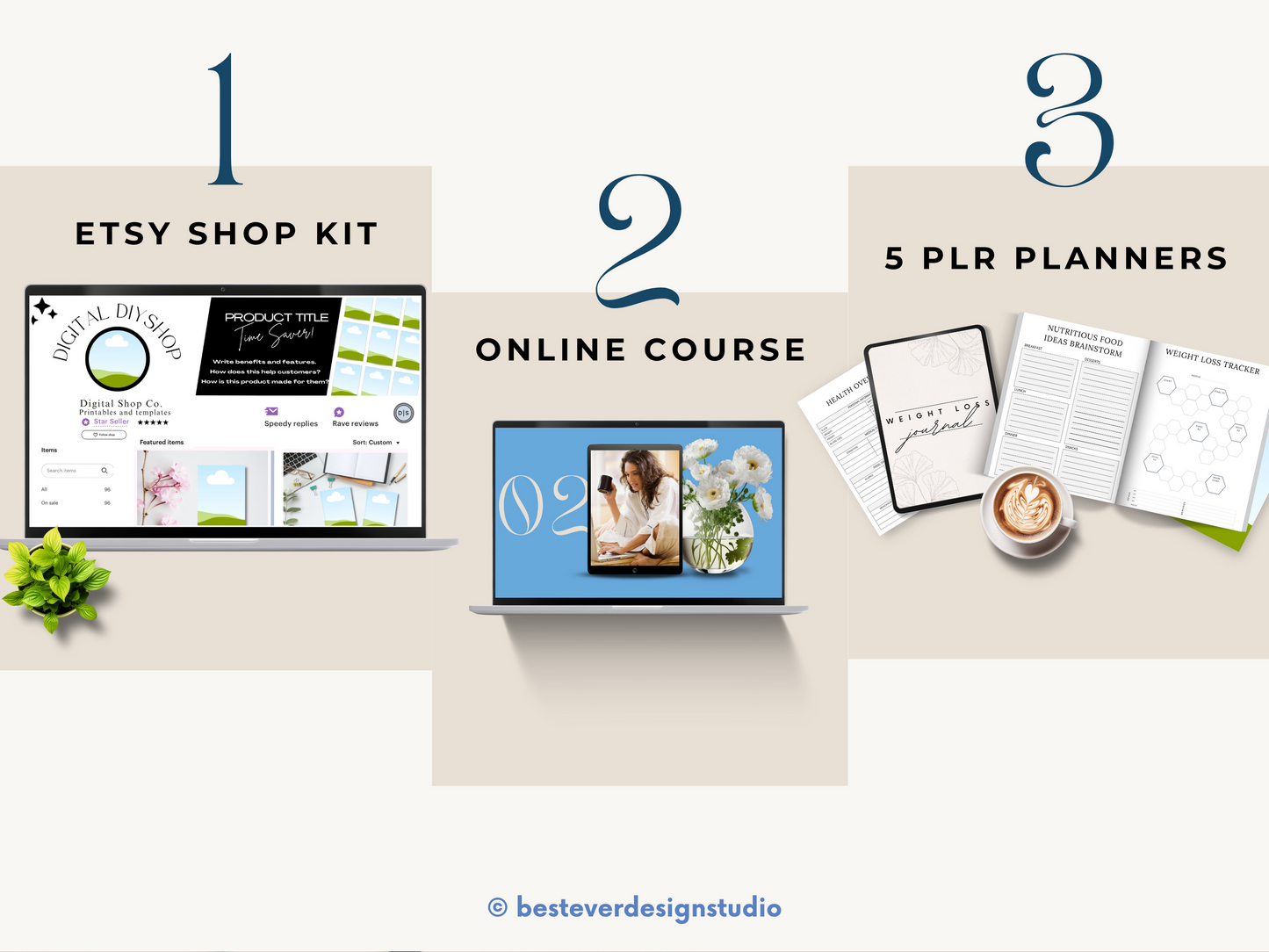 Digital Product Starter Kit with PLR Templates