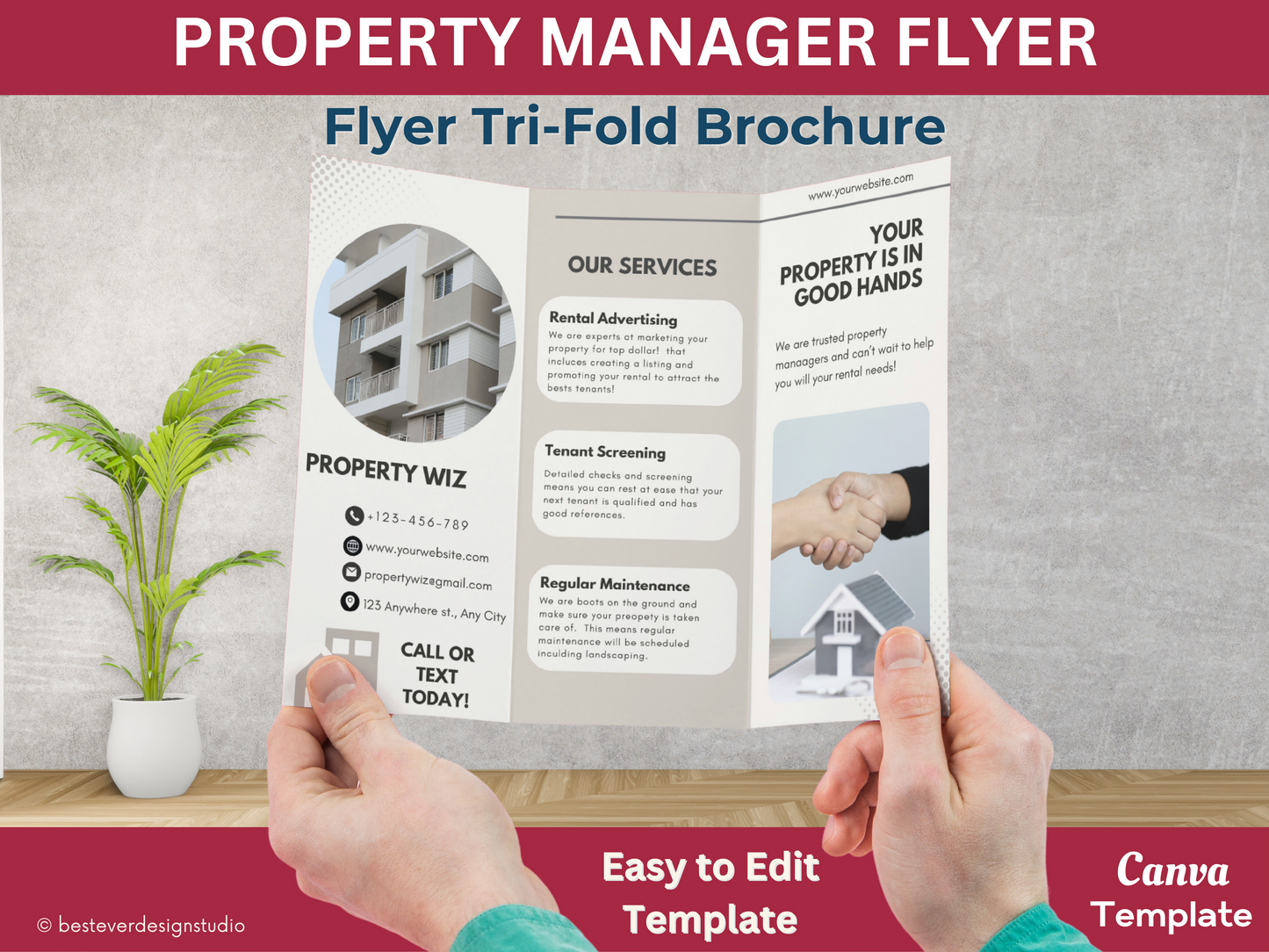 Property Management Services Brochure Flyer